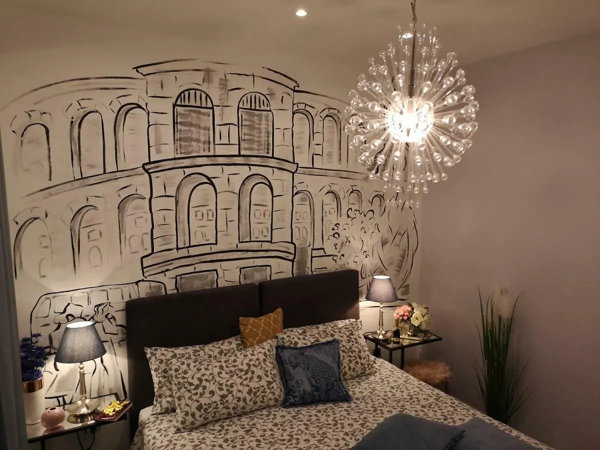 Arena Design Apartments With Free Private Parking And With A Terrace Pula